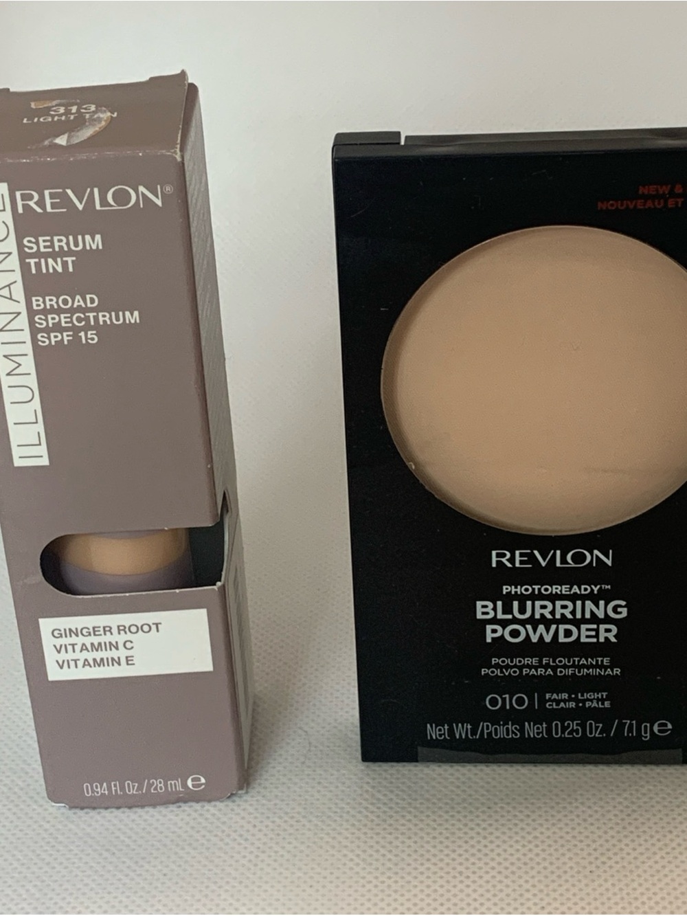 Revlon PhotoReady Blurring Powder + Revlon Serum Tint - Light/Tan/Fair New